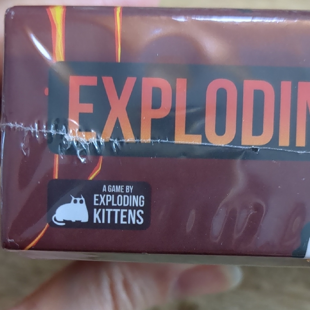 NWT Exploding Kittens Good vs Evil Cat Toy Red - Picture 8 of 10